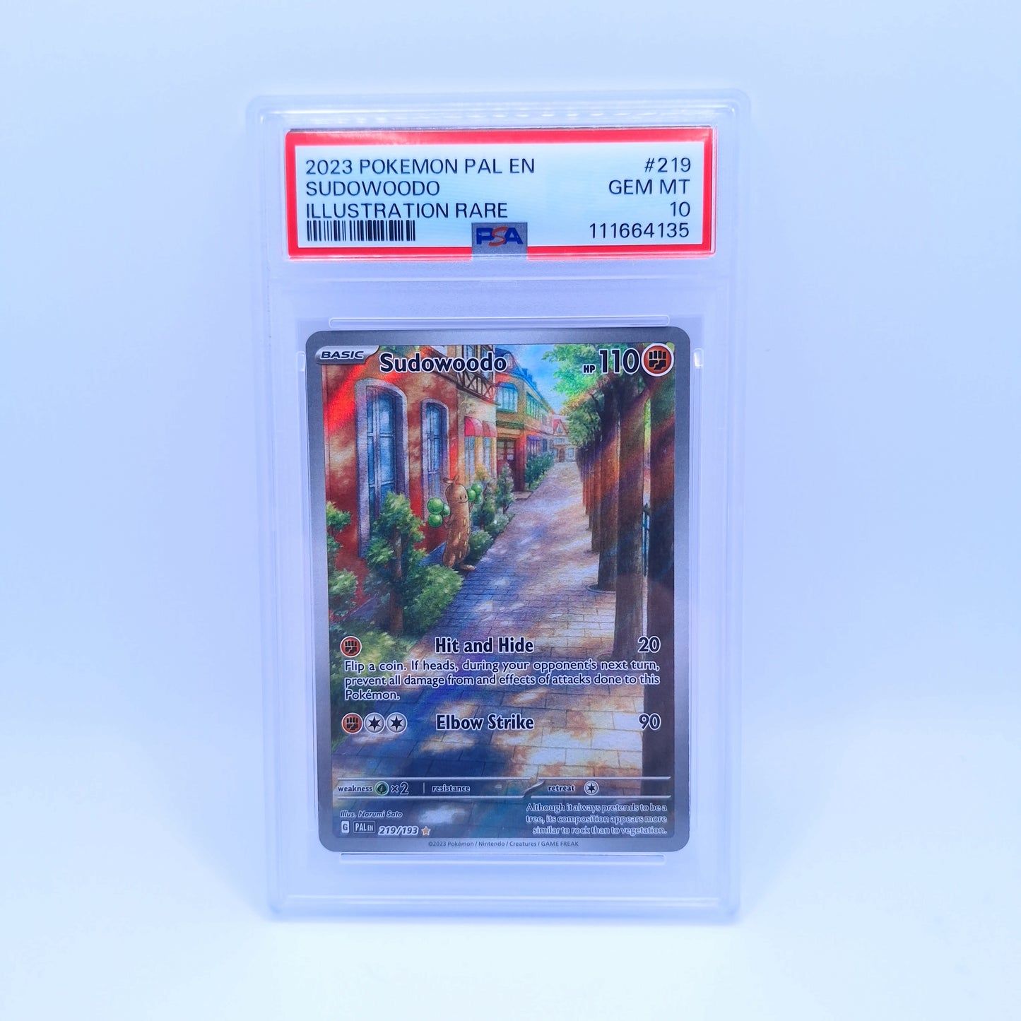 Sudowoodo #219 Paldea Evolved - PSA 10