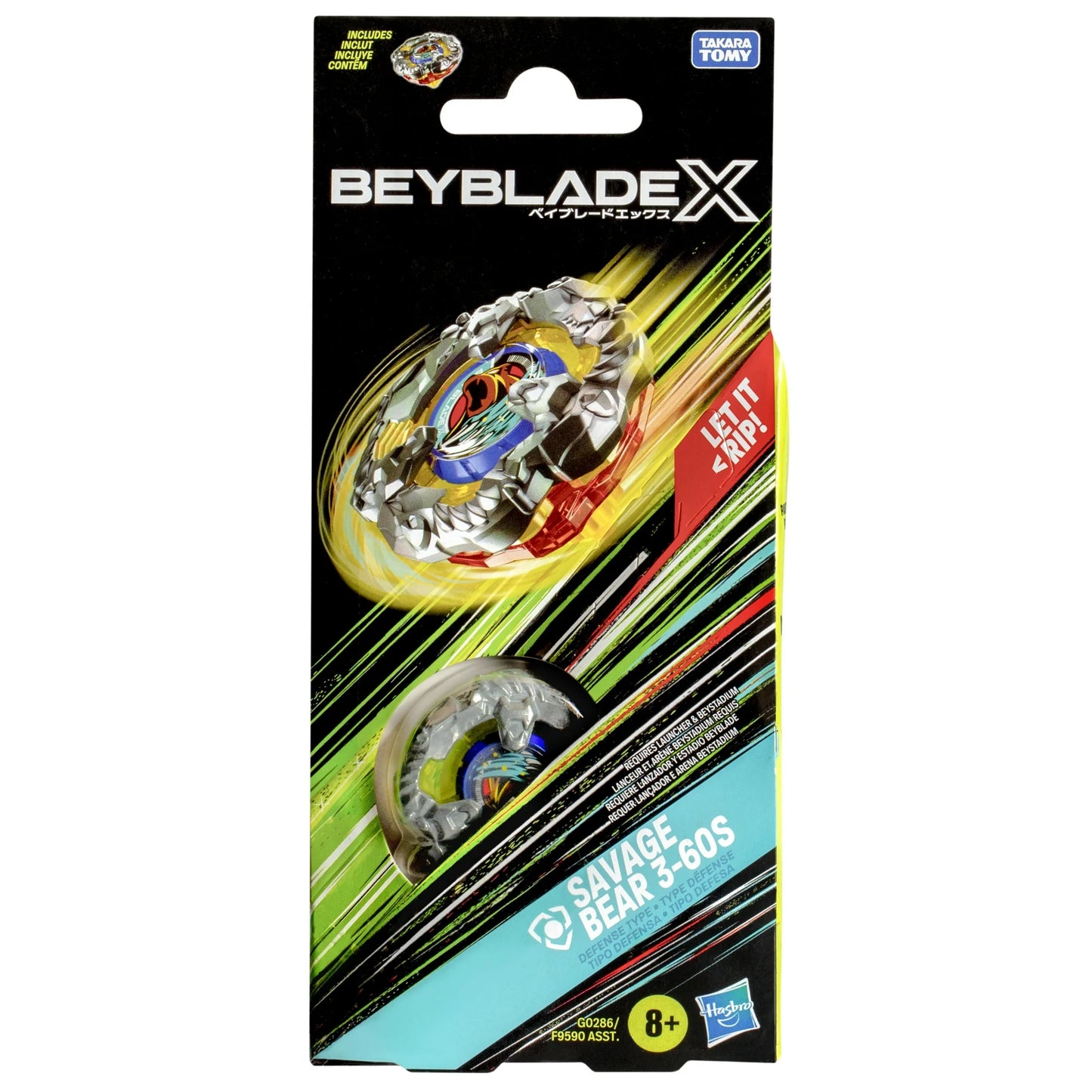 Beyblade X Savage Bear3-60S