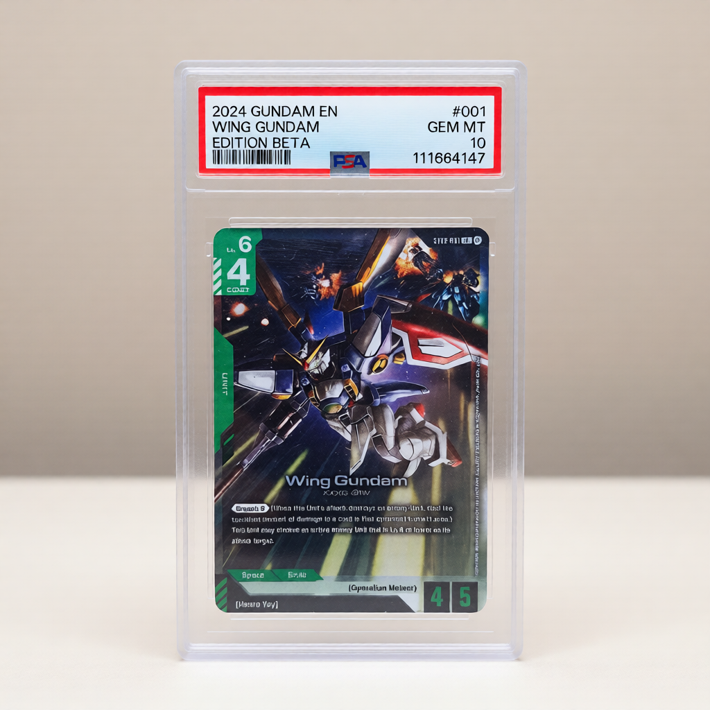 Wing Gundam ST02-001 Beta - PSA 10