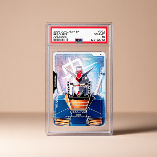 2025 GUNDAM RESOURCE #002 RESOURCE COMMON++ - PSA 10
