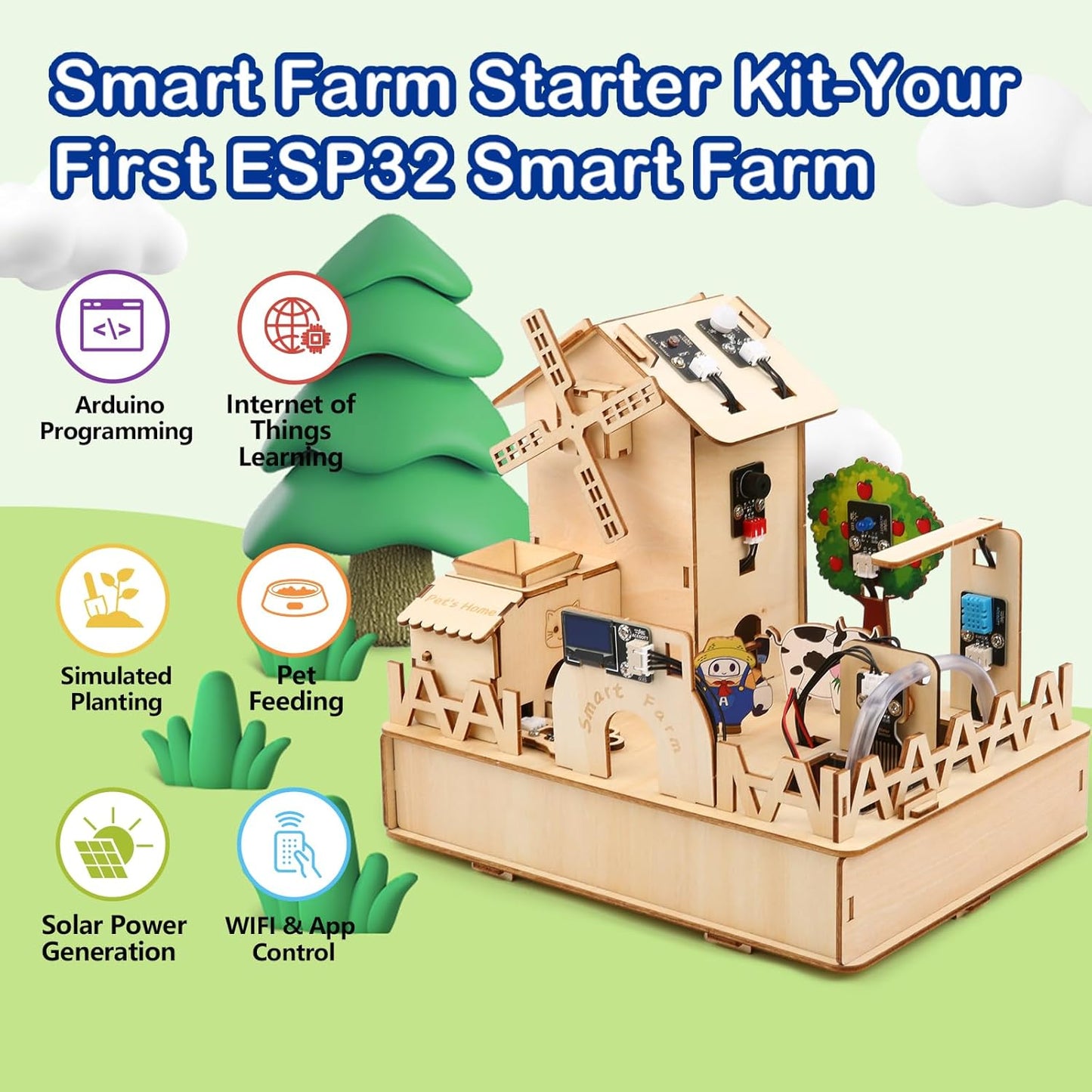 ACEBOTT IOT Smart Farm Starter Kit (QE002)