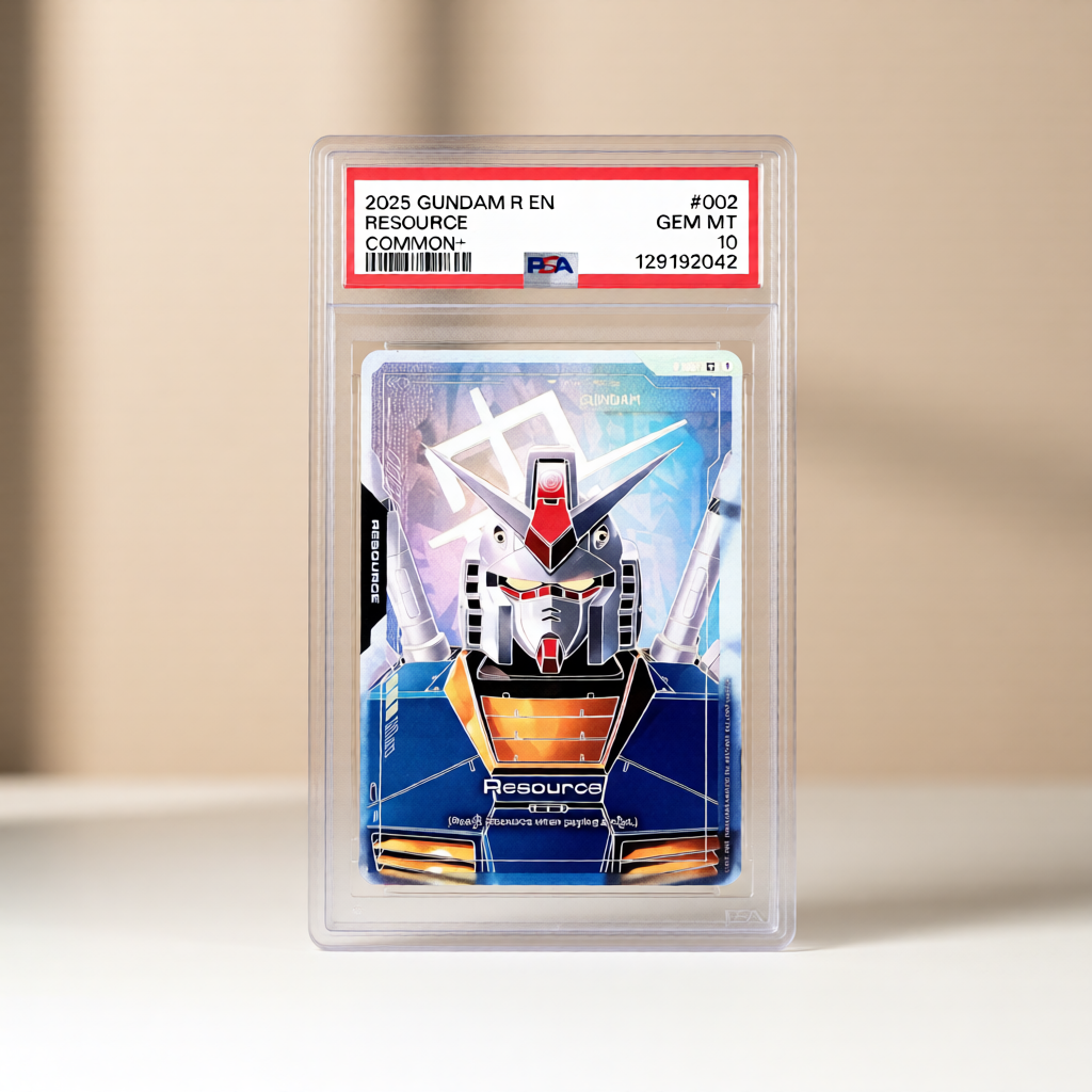 2025 GUNDAM RESOURCE #002 RESOURCE COMMON++ - PSA 10