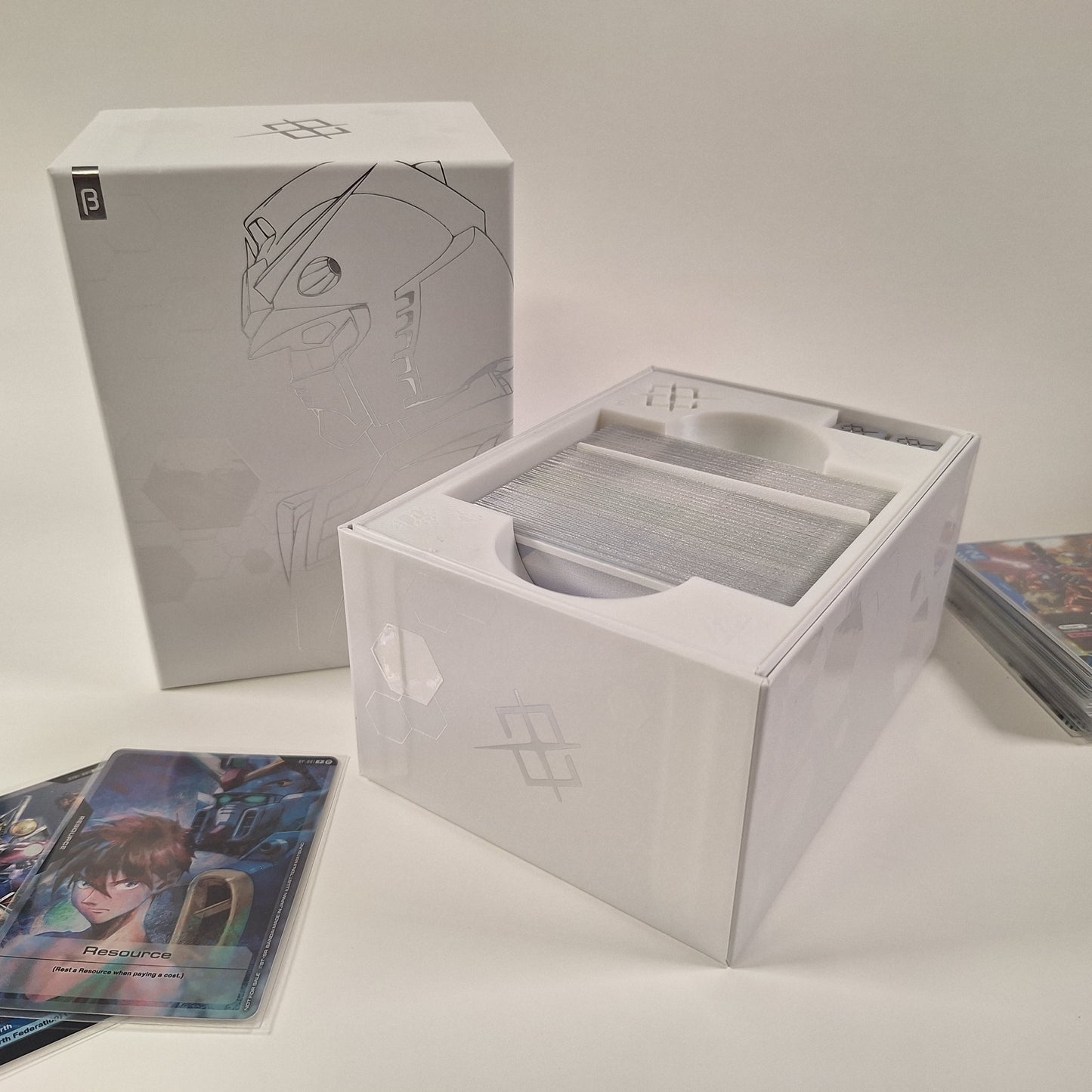 Gundam Card Game - Beta Deck Box Insert