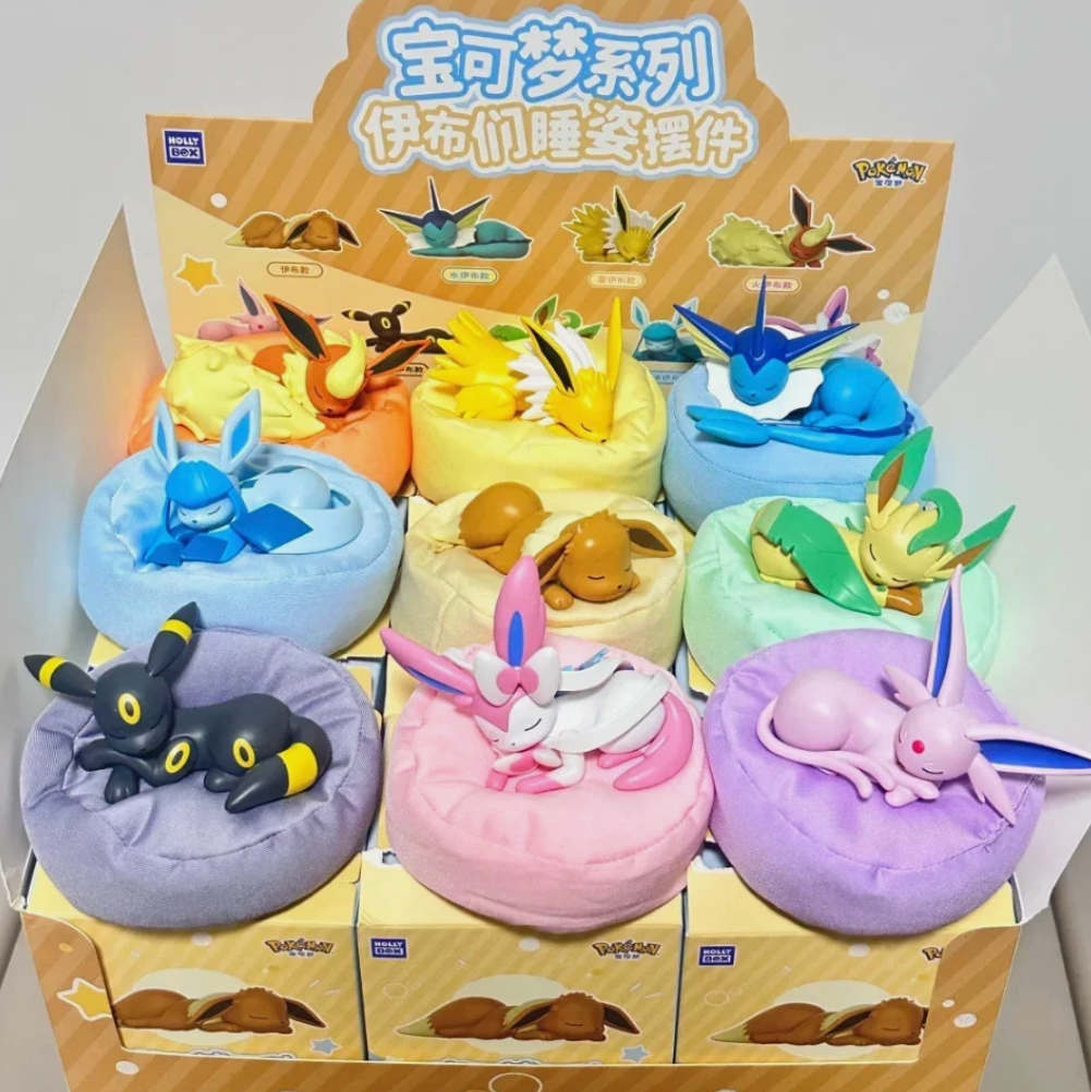Holly Box Sleeping Eevee Blind Box