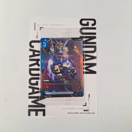Gundam Card Game - English Beta - Sealed Gundam ST01-001 LR Ver.β