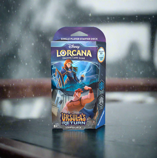 Disney Lorcana: Ursula's Return Starter Deck (Sapphire & Steel)
